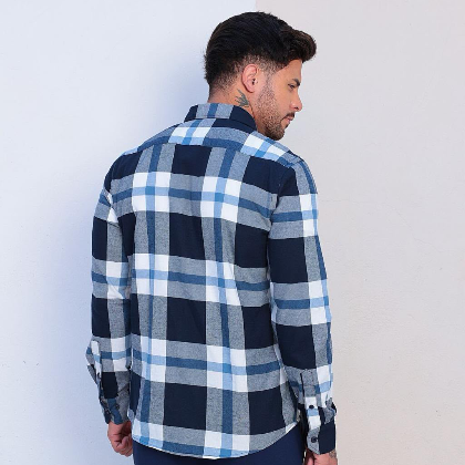 Camisa Longa Xadrez