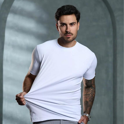 Camiseta casual poliamida